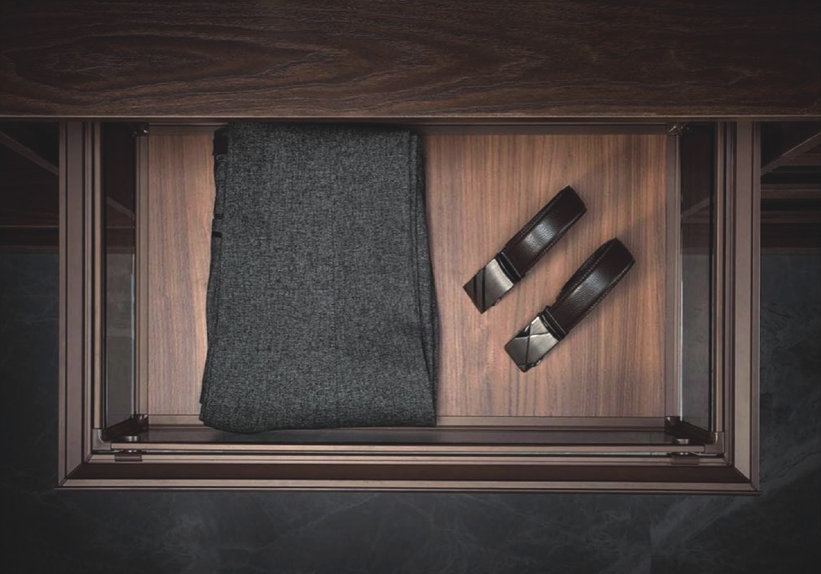 Storage Drawer - Glass