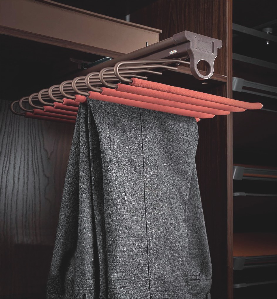 Top Mount Trouser Rack (Single Line)