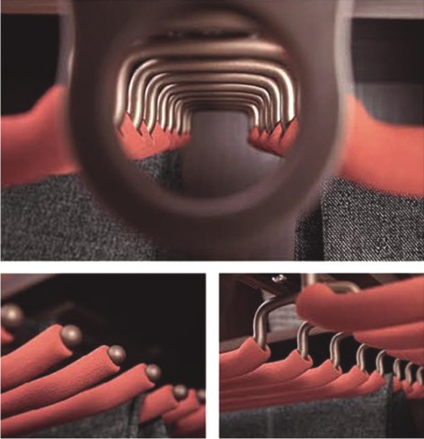 Top Mount Trouser Rack (Two Line) thumbnail 2