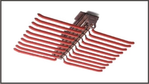 Top Mount Trouser Rack (Two Line) thumbnail 3