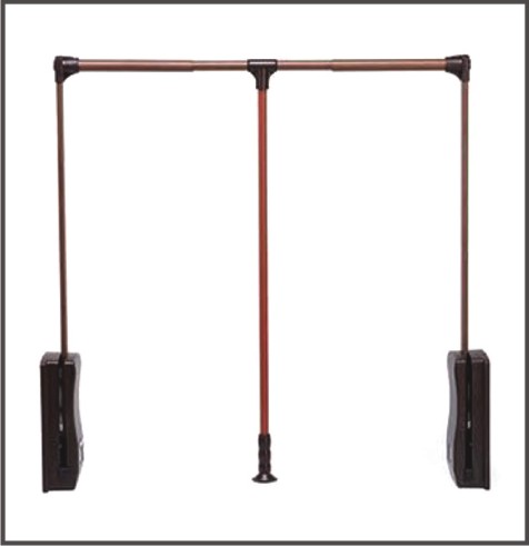 Pull Down Hanger (Silver Black Finish) thumbnail 3
